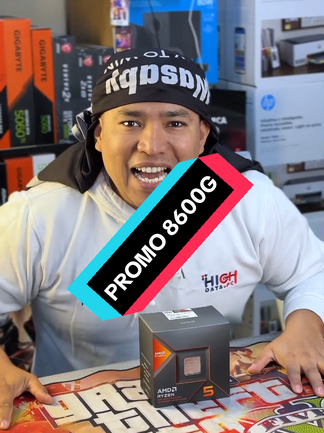 ¡Potencia total con el Ryzen 8600G y la B650M-B!🚀 imagina una experiencia de juego y productividad sin límites: 🔥Rendimiento imbatible 🕹️Gráficos impresionantes 💨 Rendimiento fluido y rápido en juegos,programas para diseño y demás. ¡Saca el máximo provecho con esta combinación imparable !¡Da el siguiente paso en tu PC#Ryzen8600g#B650M-bMSI#highdatapc 
