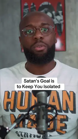Satan will never dress isolation as isolation, instead he will use words like strength and independence to keep you away from the people that God has put around you! #churchboyconfessions #churchboyconfessionspod #christianpodcast #independent #strong #strength 