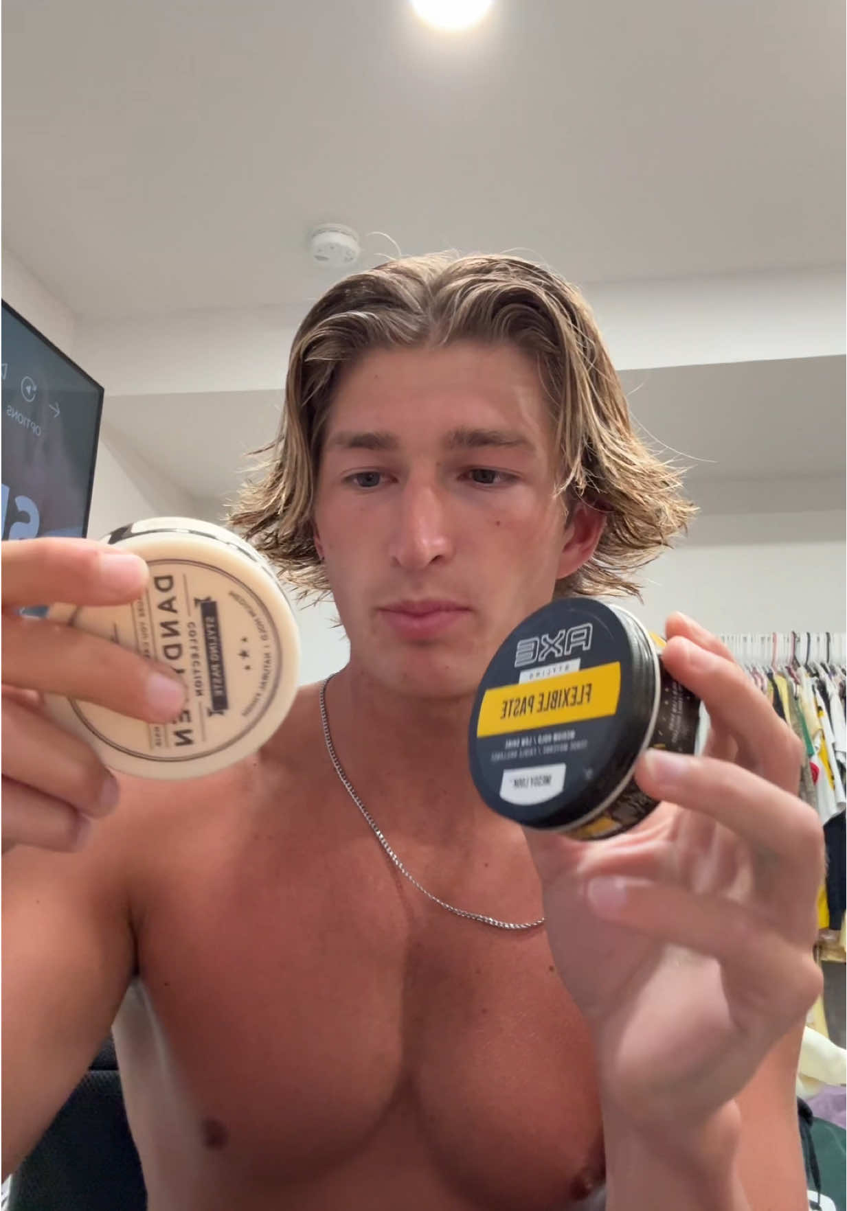 Maybe once a month #frizzyhair #hairclay #texturepaste 