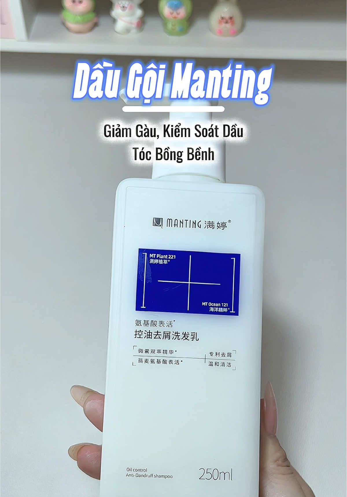 Tóc bạn hay bết dầu, dễ gà.u và thiếu sức sống? Đây là bí quyết dành cho bạn #daugoiManting #daugoithiennhien #giamgau #tocmemmuot #lamdepsinhhoc #daugoikhongkichung #reviewdaugoi 