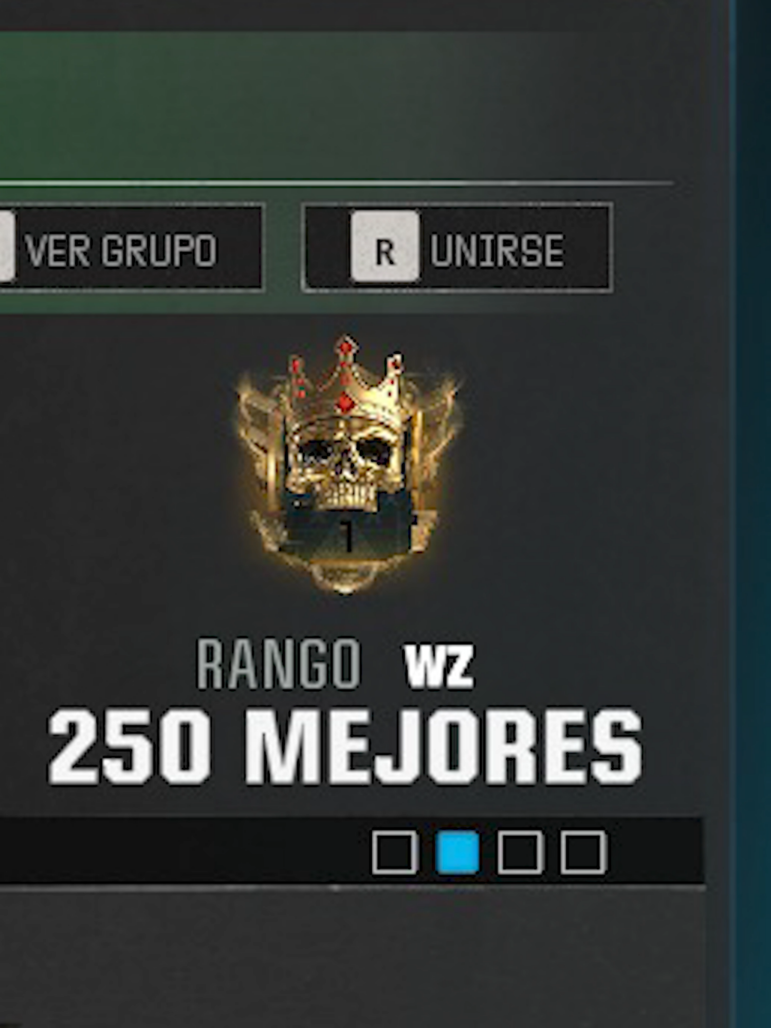 TODO SU APOYO PARA QUE LLEGUEMOS AL TOP 250 RANKEDS #warzone #rankeds +