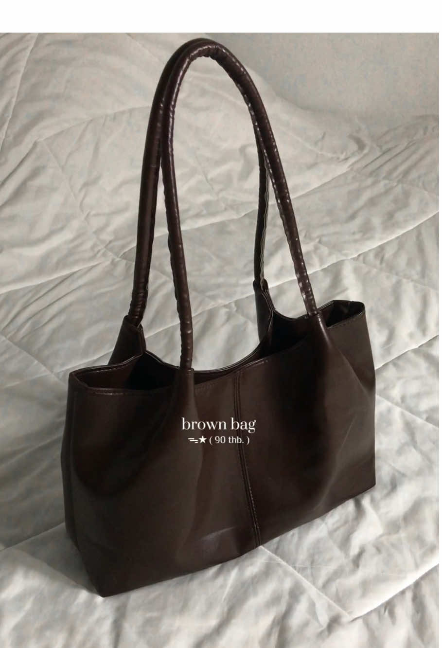 would u like some coffee(bag)?☕️  #shoulderbag #กระเป๋าสะพายข้าง #กระเป๋าจุของได้เยอะ #กระเป๋าสีน้ําตาล #กระเป๋าแฟชั่น #ป้ายยาtiktok #fyp 
