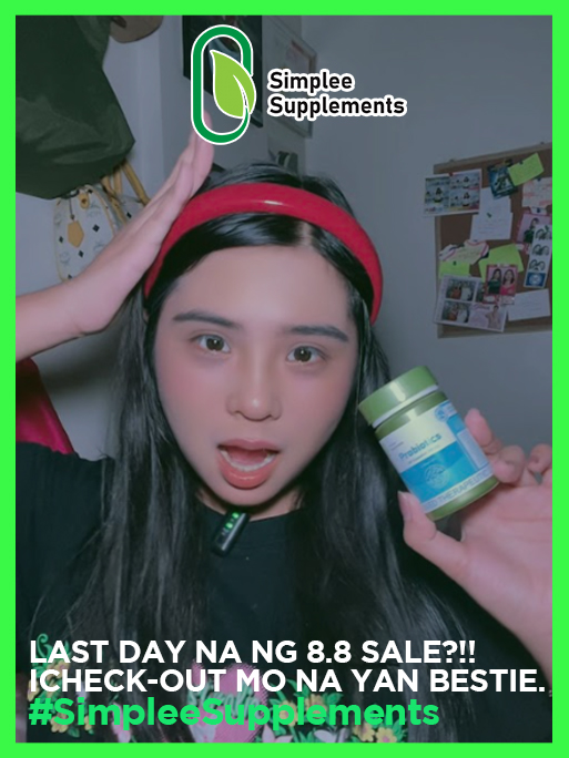 POV: Nakalimutan mo nang i-check out… tapos nalaman mong LAST DAY NA NG SALE 😭 Bestie, kung naghihintay ka pa ng sign — eto na 'yon. Dahil DESERVED MO 'TO. 💚💊 📅 AUG 8 na! 🛒 Spend ₱350 — may FREE Probiotics pa rin ✨ Plus: Buy 2 = 8% OFF Buy 4 = 15% OFF 🌿 Glow up, protect, and feel good — the Simplee way. 📦 Add to cart mo na, sis. Last call ‘to! #SimpleeSupplements #simpleebetteryou #simpleefam #simpleeglow #2025 #fyp #TikTokShop88TodoSavingsSale