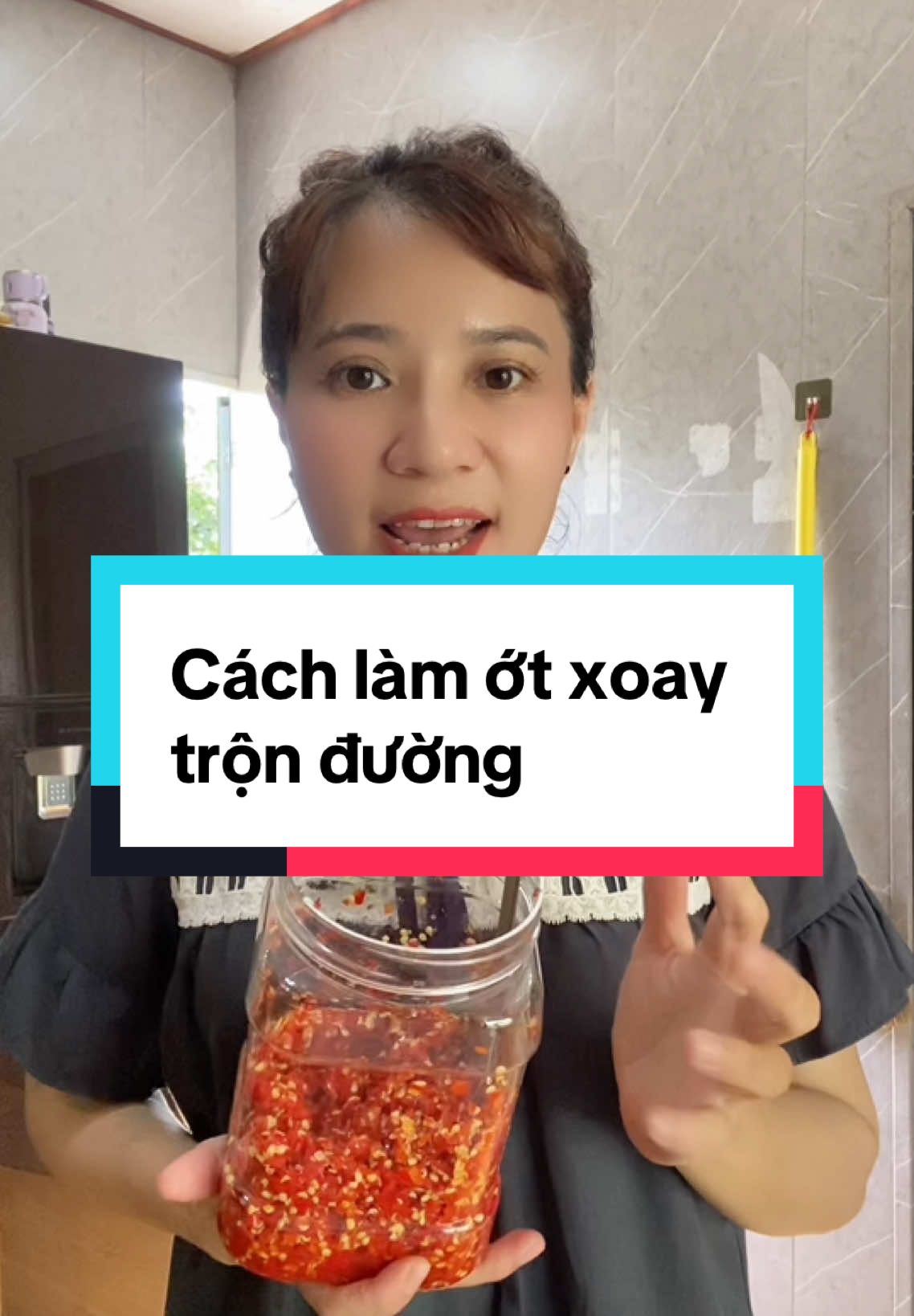 cách làm ớt xoay ngâm đường ăn lâu không hư #noitro #noitrogiadinh #meovat #otngam #otxoaytainha 