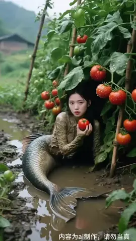 cute mermaid eating a tamato #forupage #storytime #storytelling #moviepart #foryou #moreviewsthanlikes #100milionviews 