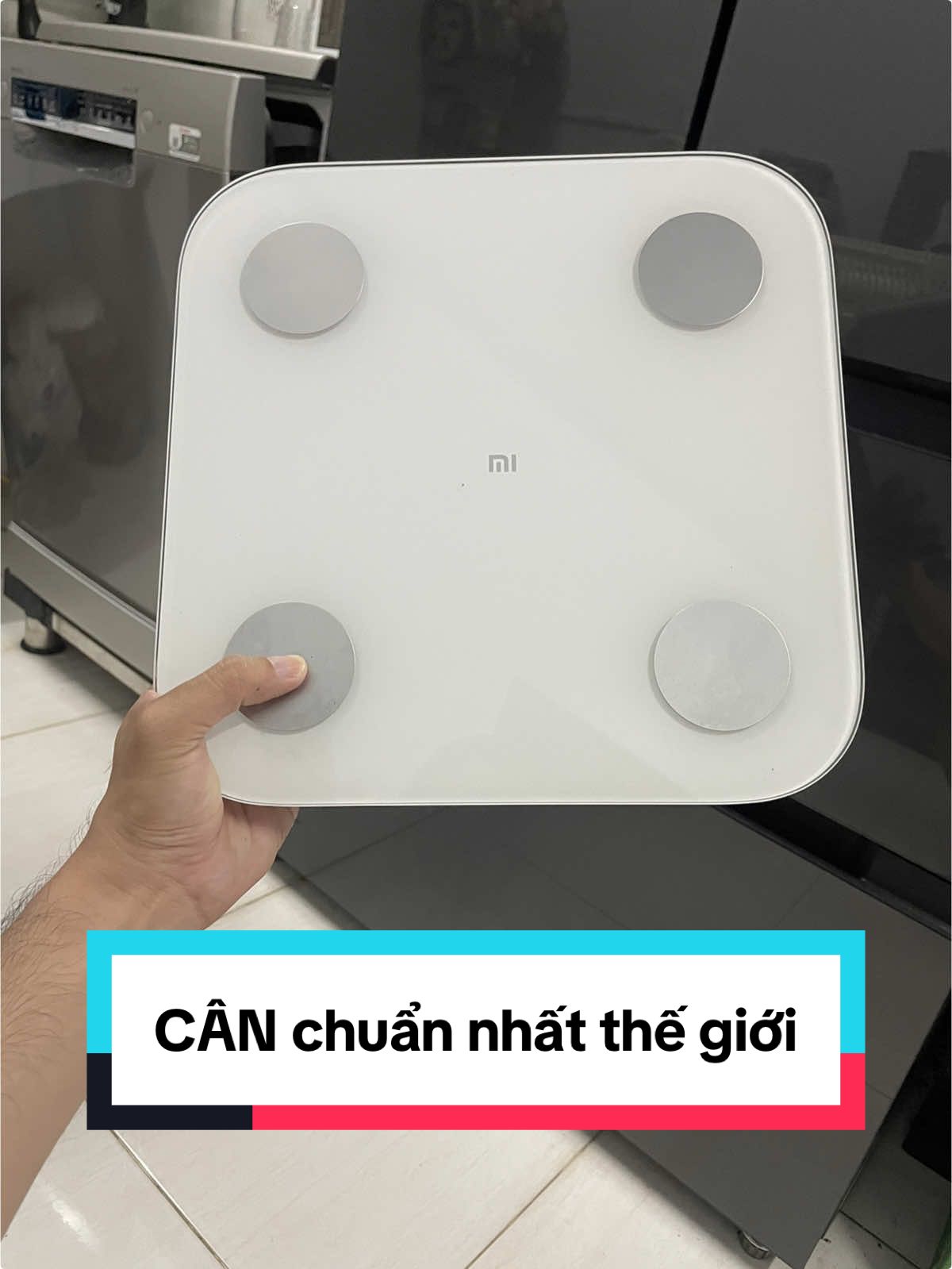 Cân sức khỏe điện tử thông minh MI body composition scale, đo thông số cơ thế qua app Zepp life #shopgiabeo #candientu #candientuthongminh 