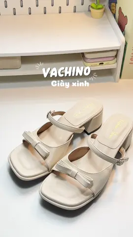 Giày xinh phù hợp mang với áo dài nha #viral #xuhuong #giaydep 