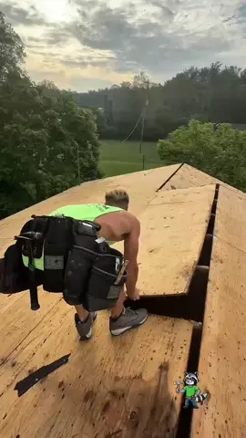 Roof replaced with onyx black Owens Corning Duration shingles. #PineRidgeRoofing #Roofer @Equipter 