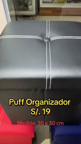 Puff organizador a S/. 19 #plegable #importaciones #tendencia #puff #asientos #novedades 