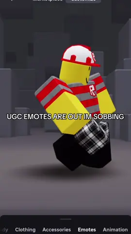 I LOVE THIS UPDATE #roblox #emotes #fyp #update @່ 