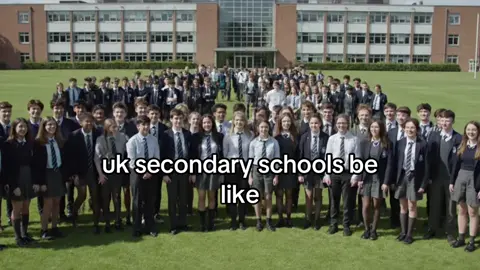 uk schools be like #fyp #uk #ukschool #ai #veo3 #funny uk school fire drill
