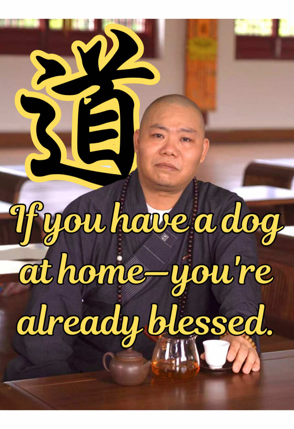 If you have a dog at home—you’re already blessed. #FengShui #wealth #Love #goodluck #character #Buddha #Goodluck #FengShuiSecrets