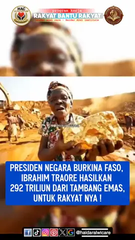 Indonesia adalah negeri yang berdiri di atas kekayaan emas. Di berbagai penjuru tanah air, kandungan emas mengalir dari perut bumi—dari Papua Tengah dengan tambang Grasberg, Banyuwangi dengan Tumpang Pitu, Tapanuli Selatan dengan Martabe, Halmahera Utara dengan tambang Gosowong, hingga Bogor dengan Gunung Pongkor. Namun dalam beberapa tahun terakhir, perhatian besar tertuju pada Nusa Tenggara Barat. Di Sumbawa Barat, tambang Batu Hijau menghasilkan emas dan tembaga dalam jumlah luar biasa. Sementara di Dompu, potensi emas tersebar di kawasan Hu’u, Nanga Tumpu, hingga Lembo, di mana masyarakat telah lama menambang secara tradisional—sering tanpa perlindungan dan pengakuan hukum. Melihat kenyataan ini, Haidar Alwi, Presiden Haidar Alwi Care dan Haidar Alwi Institute, menganjurkan dan menyarankan kepada pemerintahan Presiden Prabowo Subianto untuk segera mengaktifkan tambang rakyat di seluruh Indonesia. Namun bukan dengan membiarkannya liar, melainkan dengan pengawasan ketat dari pemangku kebijakan dan aparat, agar kegiatan tambang ini benar-benar bermanfaat bagi rakyat, tidak merusak alam, dan menjadi jalan menuju Indonesia yang makmur—bahkan Indonesia yang terkaya di dunia. Filosofi tambang rakyat menurut Haidar Alwi sangat jelas: dari rakyat, untuk rakyat. Artinya, negara harus mempermudah izin, bukan mempersulit. Negara cukup mengatur, mengawasi, dan melindungi, bukan mengambil alih seluruh aktivitas rakyat. Biarkan desa-desa menambang emasnya sendiri dengan tanggung jawab dan kepastian hukum. Dengan jumlah penduduk Indonesia mencapai lebih dari 284 juta jiwa, potensi ekonominya sangat besar. Bayangkan jika hanya satu persen rakyat diberdayakan dalam sistem tambang rakyat dan setiap kelompok kecil menghasilkan satu ons emas per tahun. Dengan harga emas saat ini yang berkisar Rp1 miliar per ons, nilai nasionalnya bisa menyentuh ratusan triliun rupiah. Ini dapat memperkuat ekonomi keluarga, membuka lapangan kerja, dan secara nasional bisa menjadi langkah awal membebaskan Indonesia dari utang luar negeri. Haidar Alwi percaya bahwa inilah saatnya negara hadir untuk rakyat dengan kebijakan yang adil dan berpihak. Tambang rakyat adalah kunci pemerataan ekonomi, bukan hanya proyek. Dan NTB, terutama Dompu dan Sumbawa, dapat menjadi model nasional tambang rakyat yang profesional dan berkeadilan. Jika langkah ini dijalankan dengan sungguh-sungguh, maka emas Indonesia tidak akan lagi hanya menjadi angka ekspor, tapi menjadi cahaya di dapur rakyat, pendidikan anak, dan masa depan bangsa. Tambang rakyat, jika dikelola dengan baik, adalah jalan cepat dan bermartabat menuju Indonesia sejahtera.  #haidaralwicare #haidaralwi #haidaralwiinstitute #emas #ibrahimtraore #burkinafaso 
