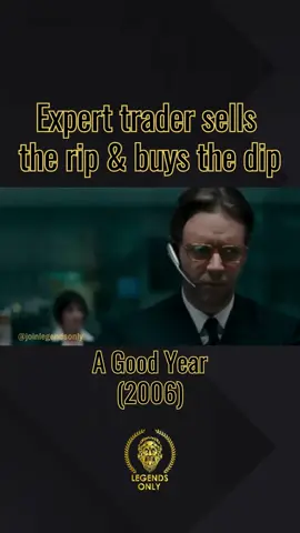 Watch expert trader (played by Russell Crowe) sell the rip and buy the dip in the 2006 film A Good Year. #optionstrading #daytrading #stocktrading #buythedip #optionstrader #daytrader #tradingmotivation #tradesmart #tradermindset