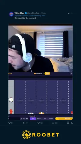 this could be the moment #rydurz #roobet #kickstreaming #wtf