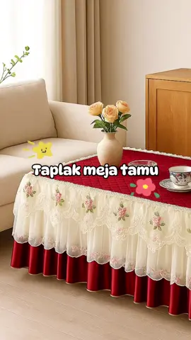 Taplak meja tamu#taplakmeja #alasmeja #taplakmejatamu 