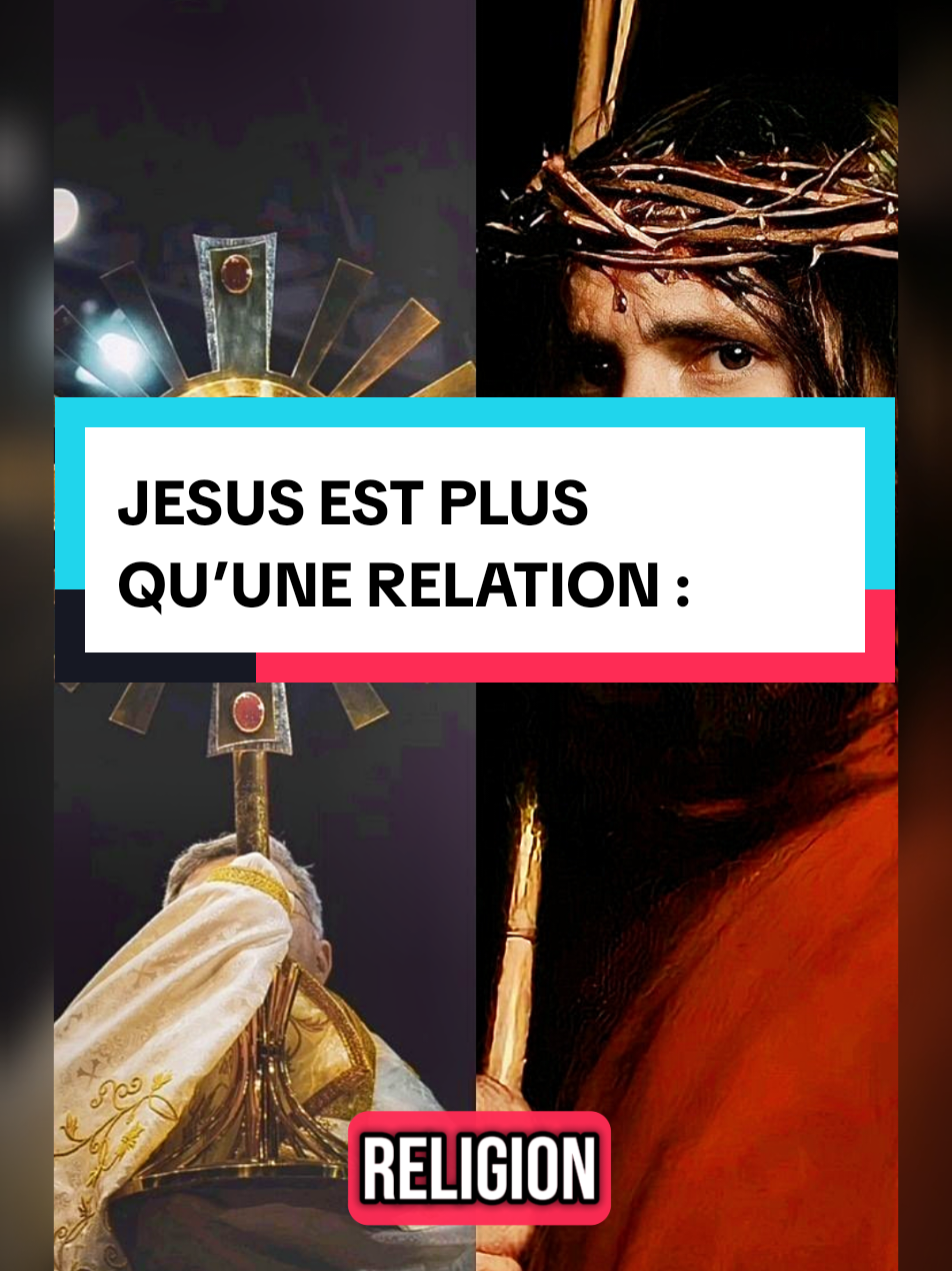 Jésus-Christ est une Religion ! #jesus #religion #culte #relation #catholictiktok #evangelique #foryou 