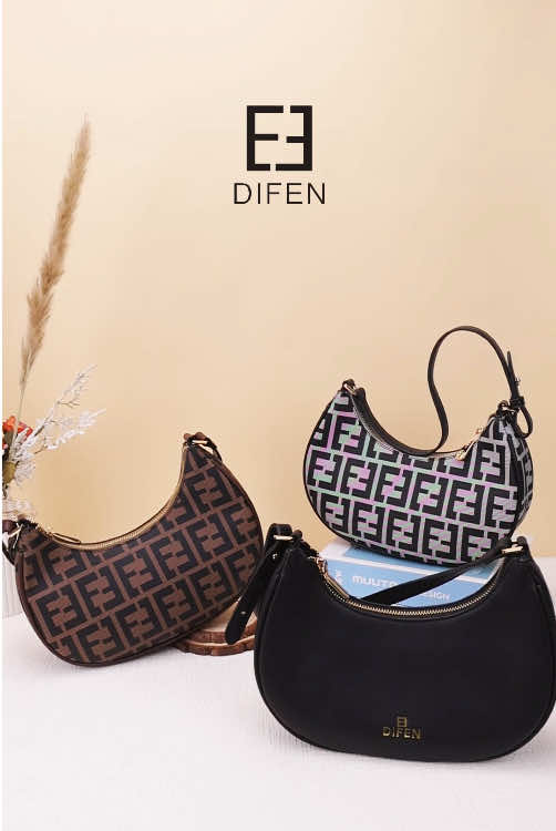 Chic & Portable! Sling bag Bulan Mini🌙🌟#tas #taswanita #difen #bag #taskecil #tasselempang #slingbag 