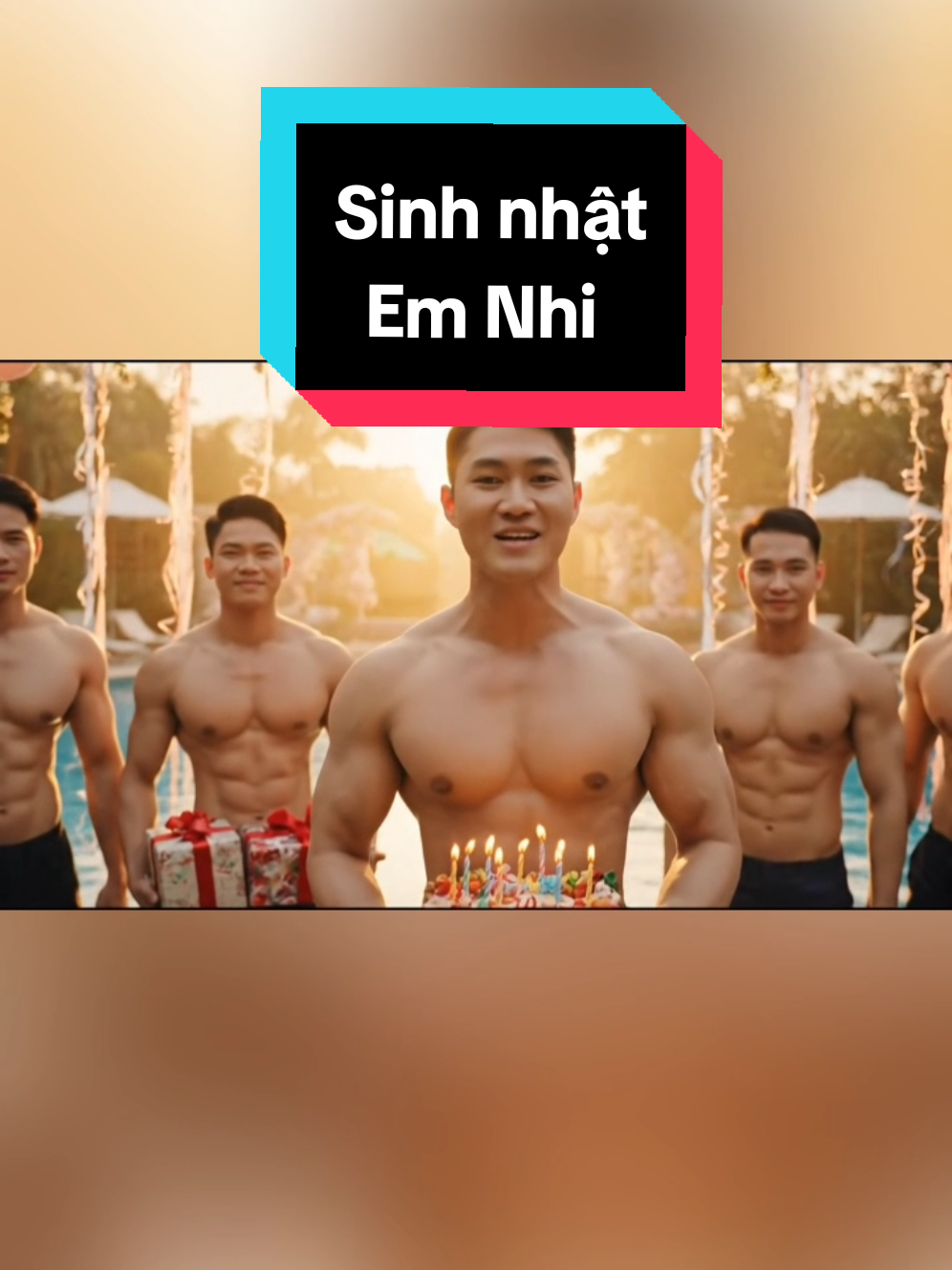 Chúc mừng sinh nhật em Nhi #sinhnhat #trend #traidep #nhi #tunganhstyle 