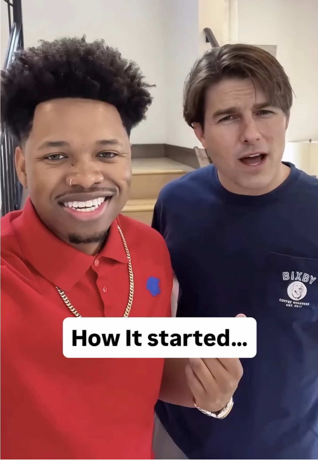 Walkin’ with You, ain’t no second guessing.🥹🙌🏾 ‘Woke Up This Morning’ OUT NOW. 💙 #MentalHealthAwareness #suicideprevention #godisgood #faithoverfear #christianmusic #musicforthesoul #tomcruise  • • • • • • This video is purely for entertainment and parody purposes. The use of Tom Cruise’s likeness is a deepfake and is not real or affiliated with him in any way.
