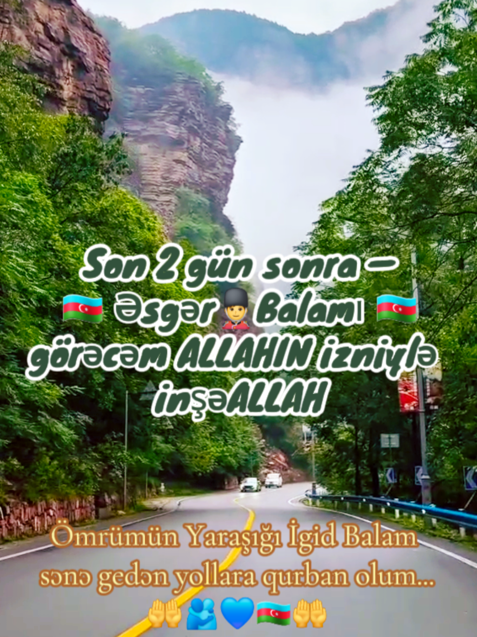 ✅️422💂‍♀️☀️ALLAH bütün Əsgər Balaları qorusun🤲Hamısı getdiyi Yollarnan sağ-salmat qayıtsın🤲 mənimdə Balam oların içində🤲🤲💂‍♂️🤲🇦🇿#bitanem #əsgərbalam #allahaəmanətim #sağsalamatgəl❤💂‍♂️🤲 