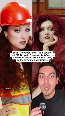 Between “The Giver” and “The Subway”, there’s a clear answer to which song Chappell Roan will submit for big categories at the Grammys #chappellroan #thegiver #thesubway #popmusic #adamtheflop 