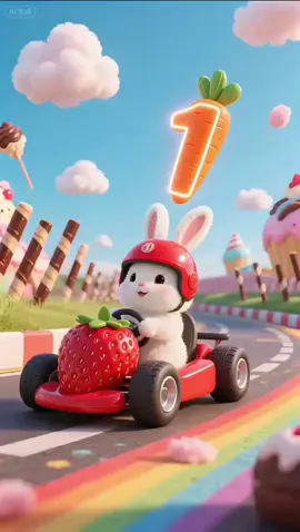 1 to 10 #kids #tiktokkids #cartoonforkids #learnenglish #hoathinhchobe #1to10 #hocdemsotienganh 