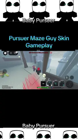 Pursuer Maze Guy Skin Gameplay                #dieofdeath #dieofdeathroblox #dieofdeathpursuer #pursuerdieofdeath #babypursuer 