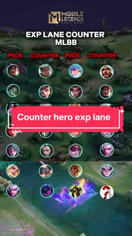 exp Lane counter hero mlbb #MLBBMysticMeow #MLBB 