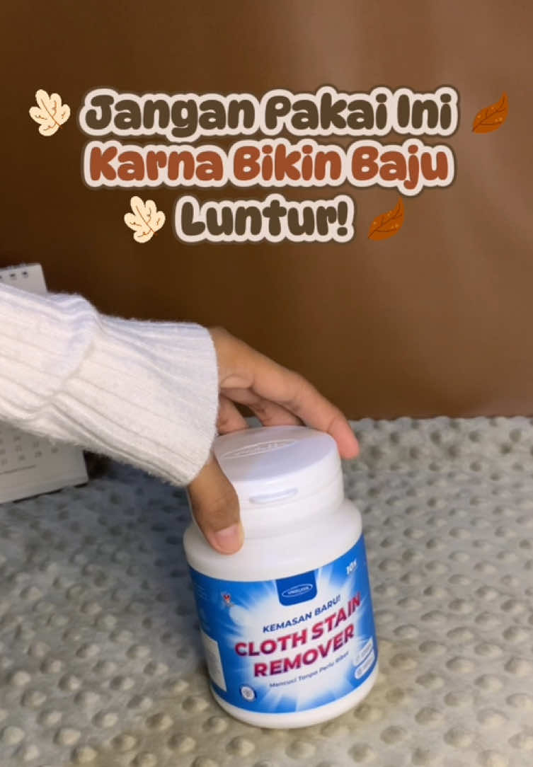 Kenapa baru nemu sekarang ya? Karna Ini bener bener bisa hilangin noda Kuning di baju akuu! Best bangett🔥 #unikleen #unikleenclothstainremover #unikleenpembersihnoda #pembersihbaju #pemutihbaju 