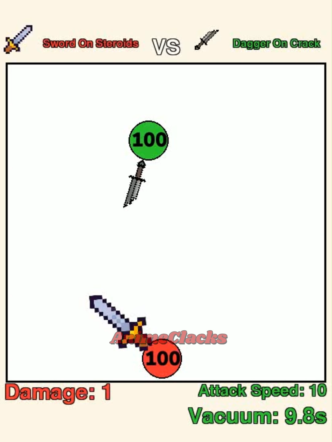 Sword on Steroids ⚔️ vs 🗡️ Dagger on Crack Bonus Round 1, Credits to @earclacks :D #satisfying #simulation #physics #fantasy #rpg #weaponbattles #earclacks