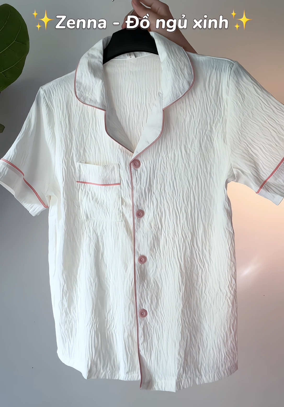 Ở nhà cũng phải xinh nha #pijama #domacnha #review #xuhuong 