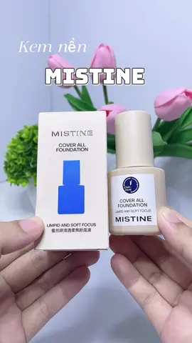 ✨Kem nền Mistine lâu trôi đến 24h ,ai cũng khen✨ #kemnen #kemnenlautroi #mistine #kemnenmistine #makeup #xuhuong #viral #review 