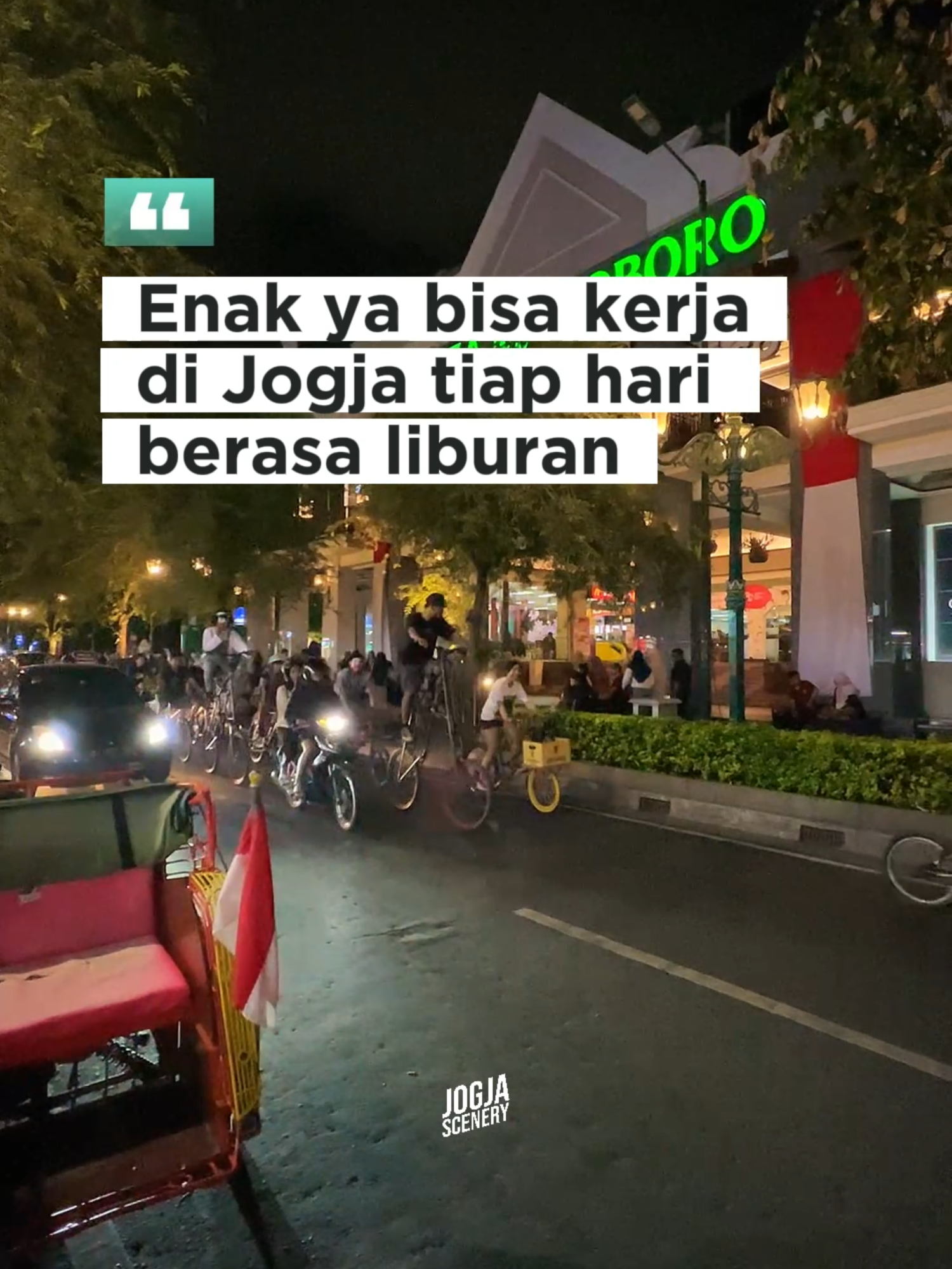 Enak ya bisa kerja di Jogja tiap hari berasa liburan #jogjascenery #jogja #jogja24jam #jogjaistimewa #infojogja #yogyakarta