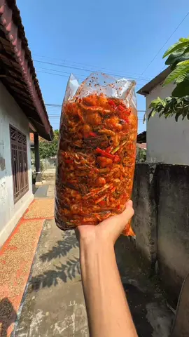 mantap! bikin ketagihan 🥵 #kerupukseblakmix 
