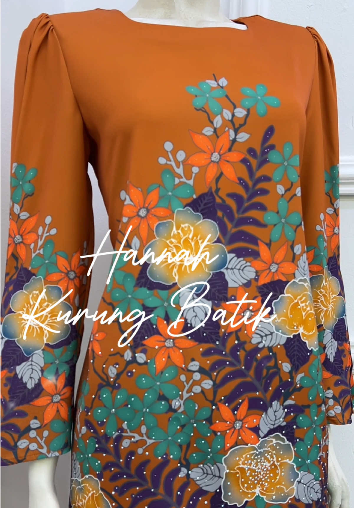 Hannah New design Kurung Batik Malaysia #restock #malaysia #tiktokmalaysia🇲🇾 #kurungmalaysia #batikmalaysia #batikmodern #cantik #kurungviral #kurungraya #kurungkedah #kurung #bajukurung 