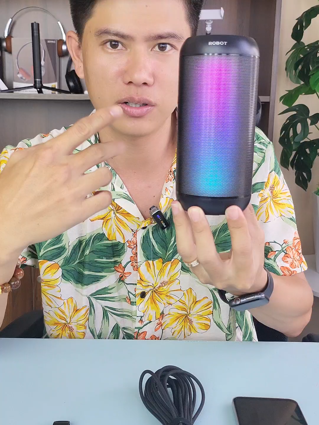 loa nghe nhạc kết nối bluetooth chính hãng nhà Robot #loanghenhacdenled #loanghenhacaocap #loanghenhacbluetooth #loanghenhac #huongnguyenshop1 #docongnghe