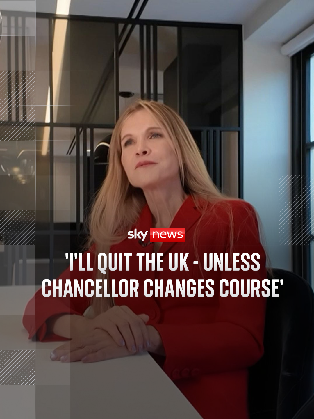 Sky News speaks to one of South Africa's richest women, who is reluctantly leaving London after changes to non-dom tax breaks. The changes, which were announced by Rachel Reeves at the budget last autumn, came into force this April. #Rachelreeves #southafrica #taxes