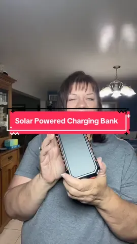 Everyone should have one of these solar powered charging banks grab yours today #solarcharger #phonecharger #dealsforyoudays #tiktokbacktoschool #tiktokshopcreatorpicks 