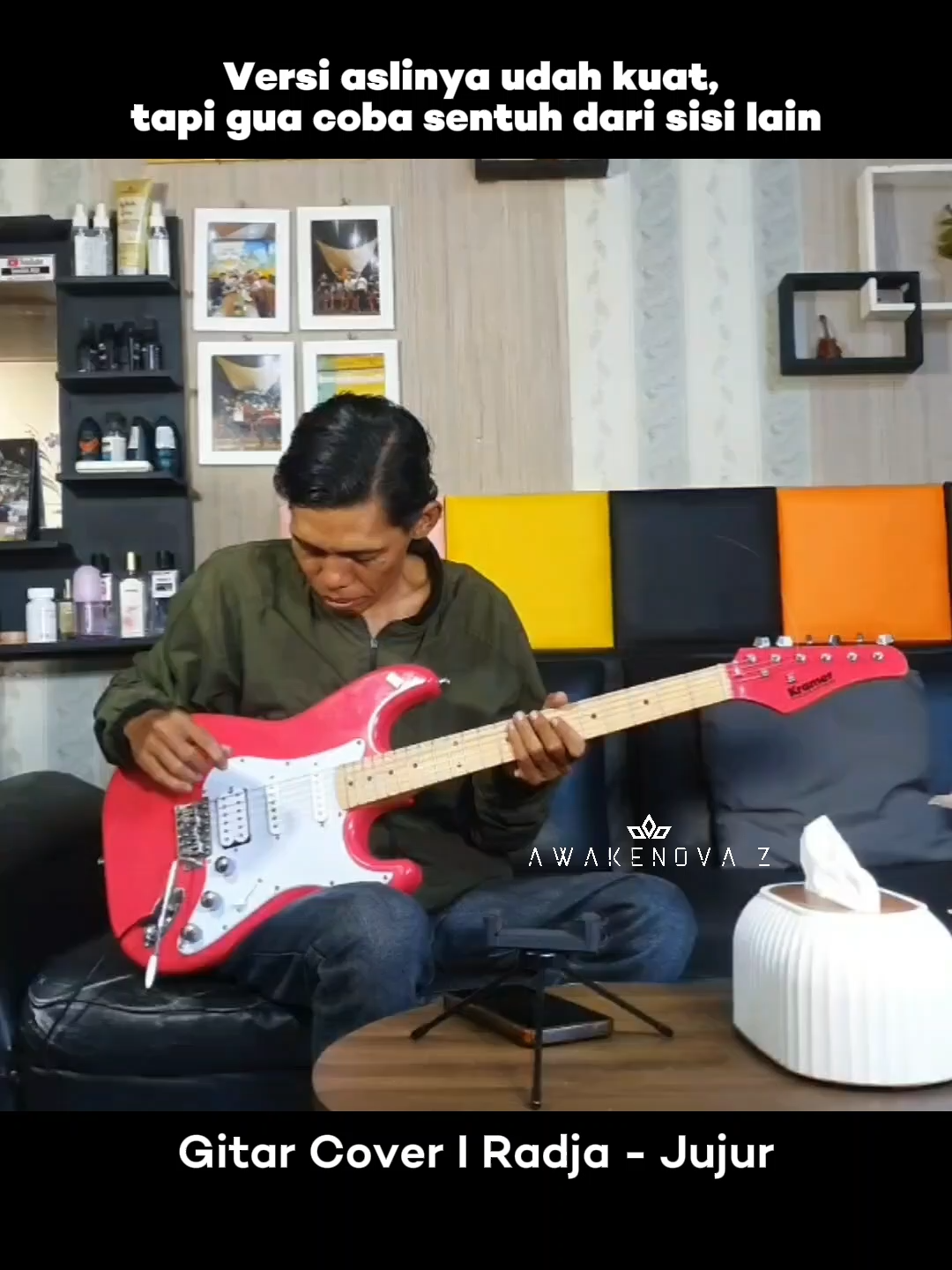 Bismillah... Izin cover mas moldy_radja 🙏🏻, izin radjabandofficial 🙏🏻 izin mas iankaselaradja 🙏🏻 #jujur #radja #coverlagu #lagugalau #fypindo #musisiindonesia #gitarisindonesia #musikemosi #paincore #darktok #sadcoreindonesia #liriklagu #indomusik #awakenovaz #emotionalvibes
