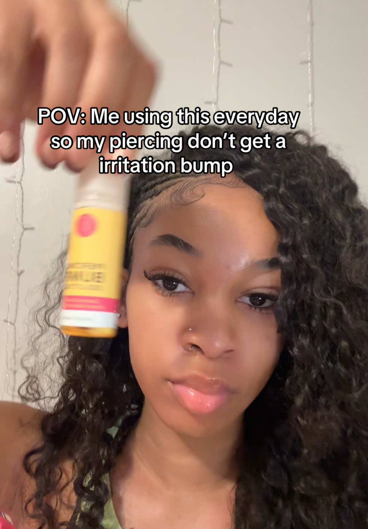 Better safe than sorry 😂#piercing #keloids #piercingbump #irritationbump #trending #aylecia 