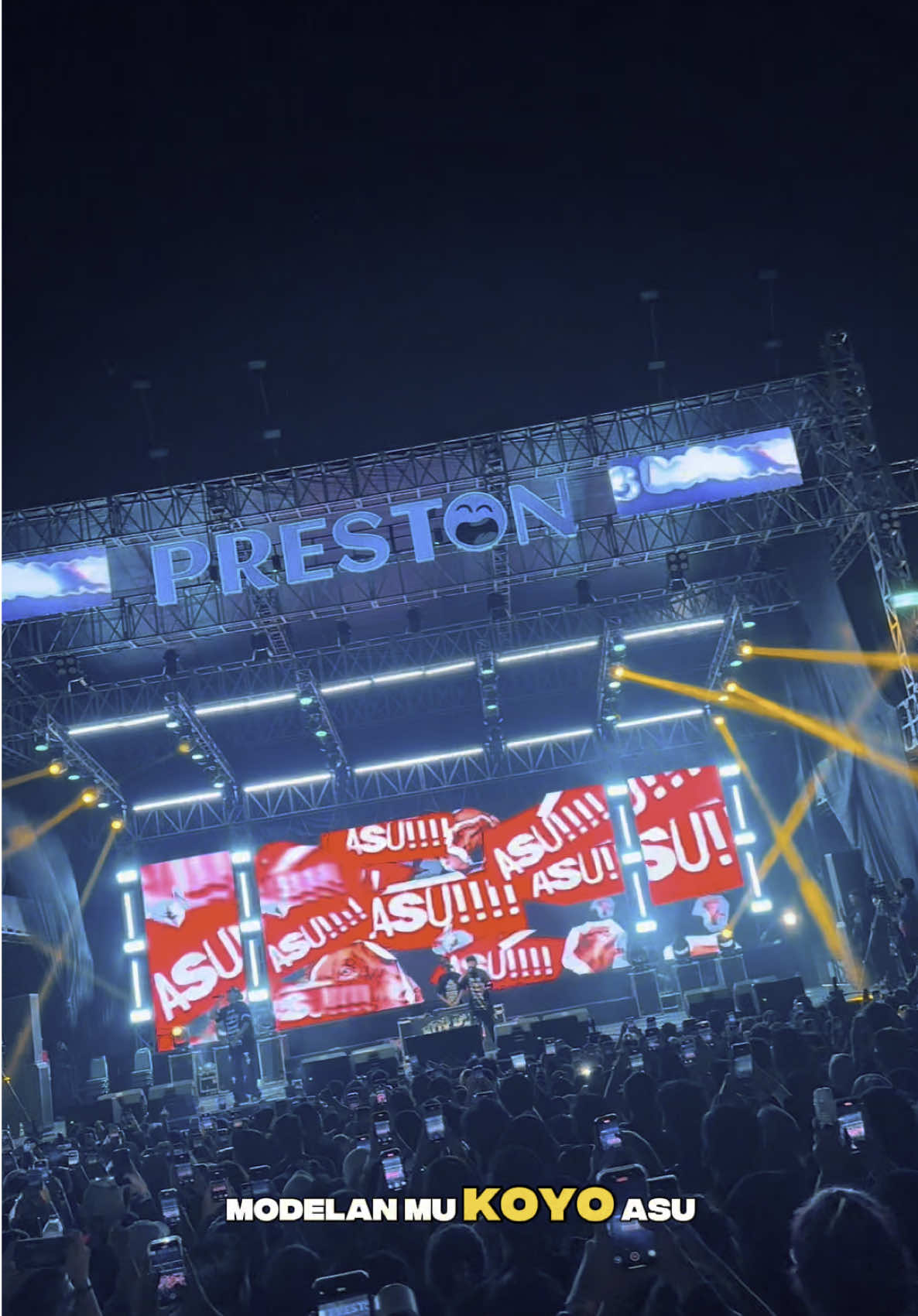 Perdana GATHEL Live Malang 🐶 kalian sudah hafal belum ? kira kira gathel mau di bawakan di kota mana aja ? #ndxaka #gathel #malang 