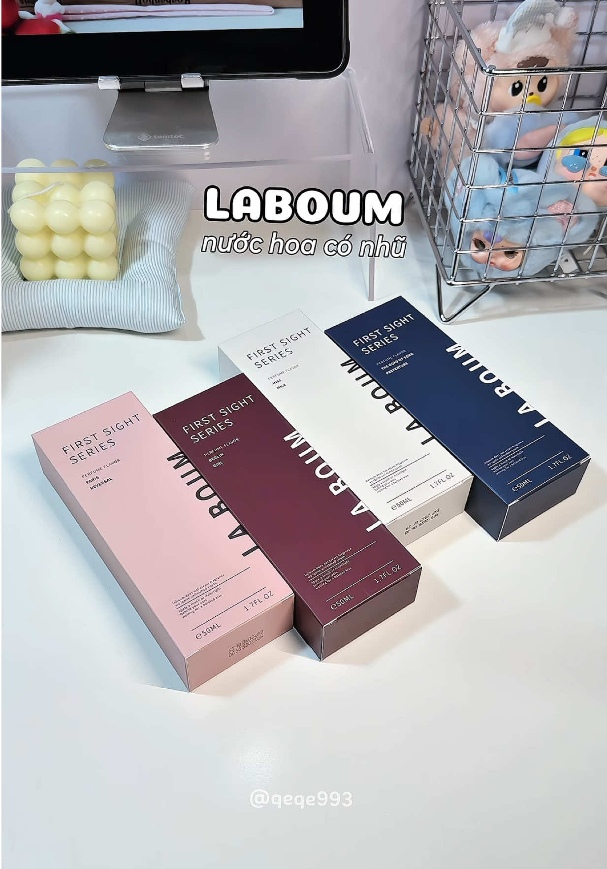 Nước hoa nhũ LABOUM bản nâng cấp hoàn hảo “ Ánh Nhũ Lên Ngôi - Hương Thơm Bùng Nổ “ ✨🍑 #laboum #nuochoa #nuochoanhu #xh #unboxing #xuhuongtiktok #viral #unboxing 