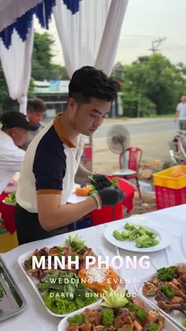 Set Menu Tròn Vị ❤️ ##minhphongwedding##nauanminhphong##dichvunauan##sukien##rapdepbinhphuoc##tieccuoiminhphong