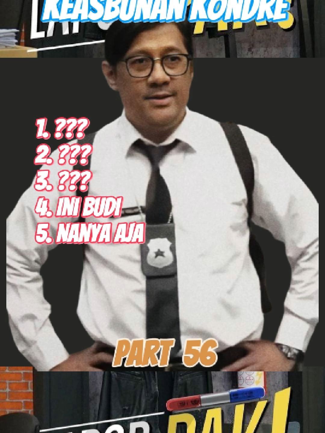 Part 56 | Top 5 Kondre Asbun | #kondreasbun #andretaulany #laporpaktrans7 #ngakak #lucu #fyp