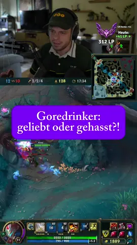 Goredrinker in League war der Schrecken aller, die es selbst nicht gespielt haben 👀 #leagueoflegends 