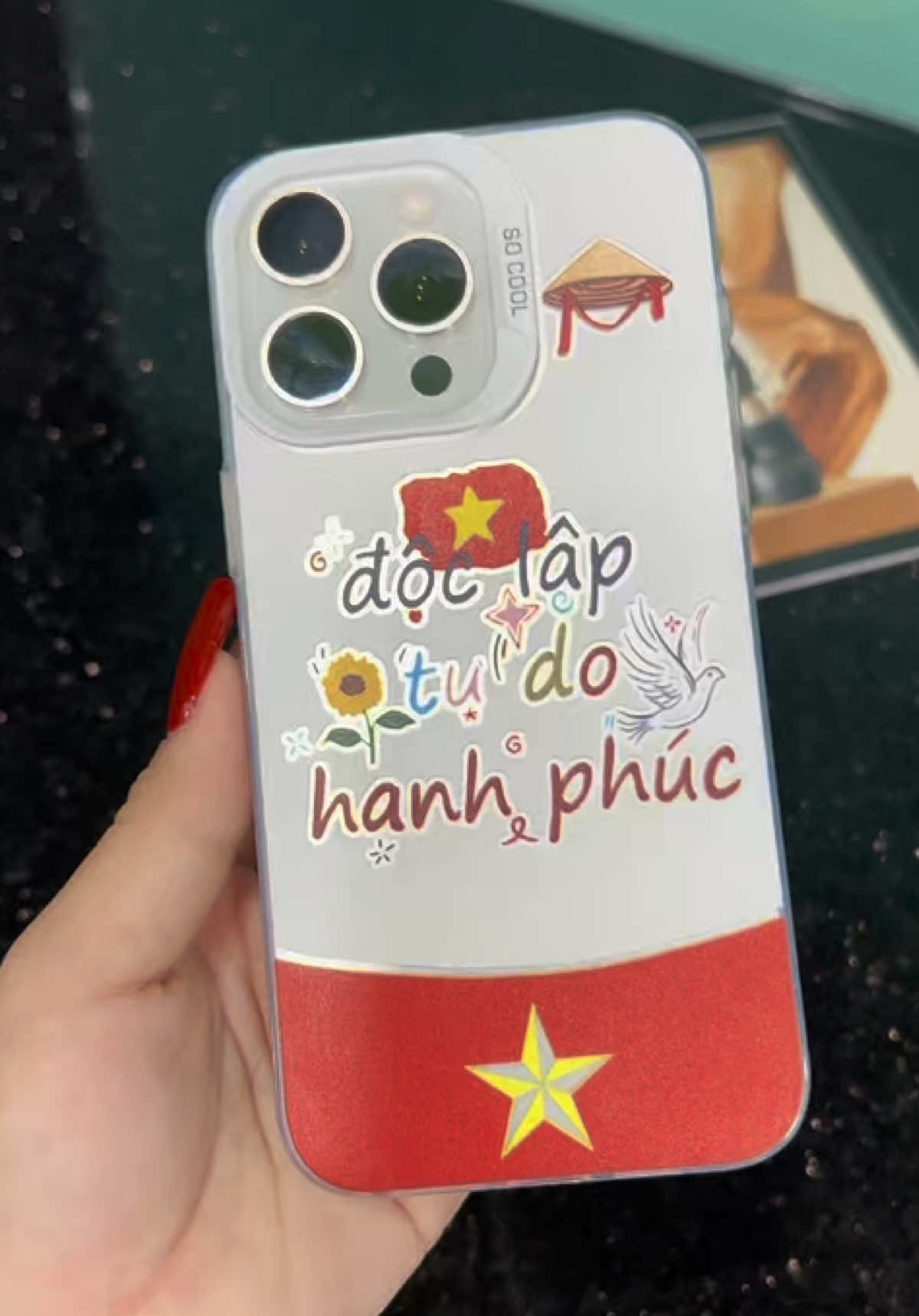 Độc lập tự do hạnh phúc #emkieutaphoa #oplungdienthoai #oplunghoabinh #oplungyeunuoc