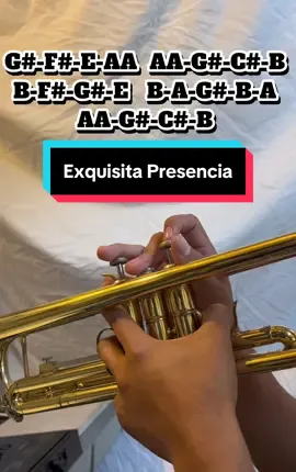 Exquisita Presencia D🎹 E🎺 #trompeta #piano #tutorial #adoracion #alabanza #parati #notas #exquisitapresencia #fernelmonroy 