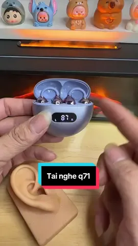 Tai nge Q71 kẹp tai pin trâu 8-10h #tainghekhongday #tainghebluetooth 