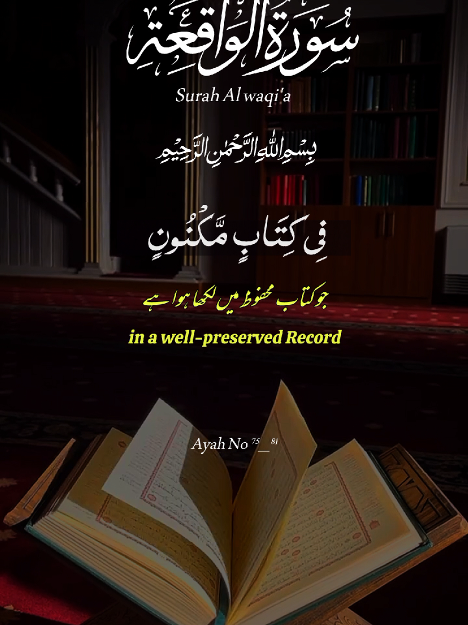 Al Quran 🤍🕯️#Quran #tarjuma 
